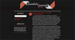 Desktop Screenshot of mandalajournalblog.tumblr.com