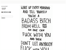 Tablet Screenshot of healthybitch.tumblr.com