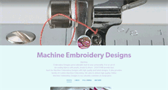 Desktop Screenshot of embroiderydesign.tumblr.com