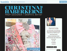 Tablet Screenshot of christinahaberkern.tumblr.com