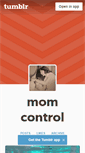Mobile Screenshot of momcontrol.tumblr.com