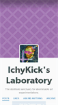 Mobile Screenshot of ichykicks.tumblr.com