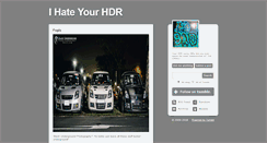 Desktop Screenshot of ihateyourhdr.tumblr.com