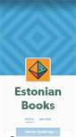 Mobile Screenshot of estonianbooks.tumblr.com
