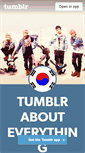 Mobile Screenshot of kpop-fanatic.tumblr.com