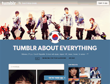 Tablet Screenshot of kpop-fanatic.tumblr.com