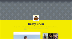 Desktop Screenshot of beefybruin.tumblr.com