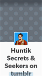 Mobile Screenshot of huntikparadise.tumblr.com