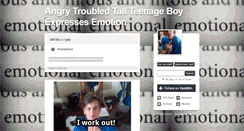 Desktop Screenshot of angrytroubledtallteenageboy.tumblr.com