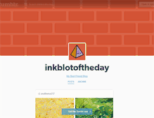 Tablet Screenshot of inkblotoftheday.tumblr.com