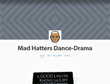 Tablet Screenshot of madhattersdance-drama.tumblr.com