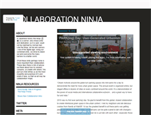 Tablet Screenshot of collaborationninja.tumblr.com