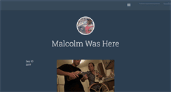 Desktop Screenshot of malcolmwashere.tumblr.com