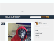 Tablet Screenshot of believe.tumblr.com
