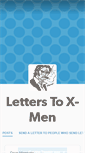 Mobile Screenshot of letterstox-men.tumblr.com