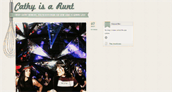 Desktop Screenshot of cathyisarunt.tumblr.com