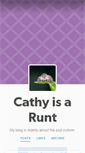 Mobile Screenshot of cathyisarunt.tumblr.com