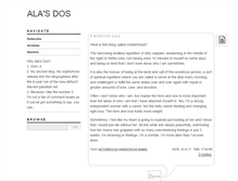 Tablet Screenshot of alas-dos.tumblr.com