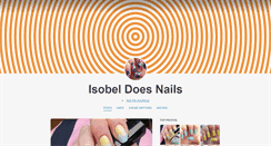 Desktop Screenshot of isobeldoesnails.tumblr.com