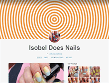 Tablet Screenshot of isobeldoesnails.tumblr.com