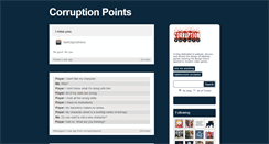 Desktop Screenshot of corruptionpoints.tumblr.com