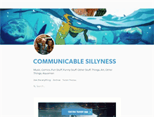 Tablet Screenshot of communicablesillyness.tumblr.com