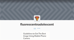 Desktop Screenshot of fluorescentnadolescent.tumblr.com