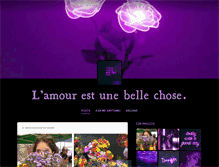 Tablet Screenshot of fleursviolettes.tumblr.com