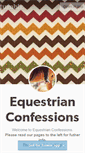 Mobile Screenshot of equestrian-confessionss.tumblr.com