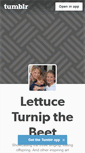 Mobile Screenshot of lettuceturnipthebeet.tumblr.com