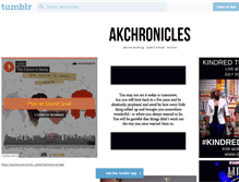 Tablet Screenshot of akchronicles.tumblr.com
