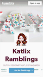 Mobile Screenshot of katlix.tumblr.com