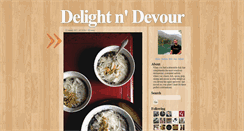 Desktop Screenshot of delightndevour.tumblr.com