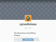 Tablet Screenshot of cyruslicious.tumblr.com