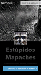 Mobile Screenshot of estupidosmapaches.tumblr.com