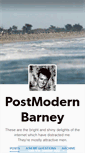 Mobile Screenshot of postmodernbarney.tumblr.com