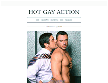 Tablet Screenshot of hotgayaction.tumblr.com