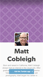Mobile Screenshot of mattcobleigh.tumblr.com