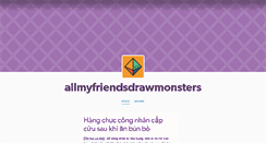 Desktop Screenshot of allmyfriendsdrawmonsters.tumblr.com