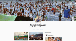 Desktop Screenshot of maykonsousa.tumblr.com