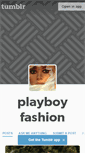 Mobile Screenshot of playboyfashion.tumblr.com