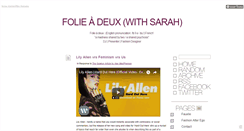 Desktop Screenshot of folieadeuxwithsarah.tumblr.com