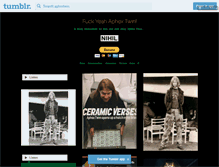 Tablet Screenshot of aphextwin.tumblr.com