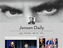 Tablet Screenshot of jensendaily.tumblr.com