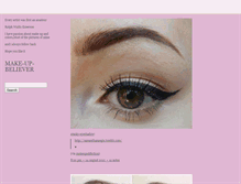 Tablet Screenshot of make-up-believer.tumblr.com