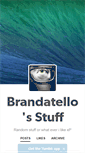 Mobile Screenshot of brandatello.tumblr.com