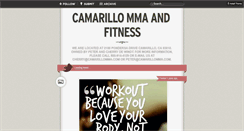 Desktop Screenshot of camarillomma.tumblr.com