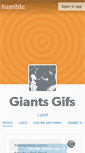 Mobile Screenshot of gifsofgiants.tumblr.com