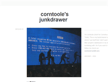 Tablet Screenshot of junkdrawer.tumblr.com