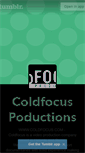 Mobile Screenshot of coldfocus.tumblr.com